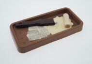 Chocolade relatiegeschenk schilder verf verbakje schilder verfroller roller cadeau